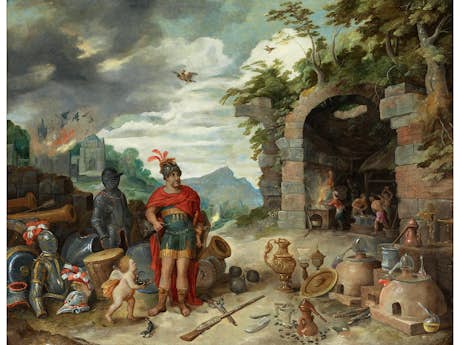 Jan Peeter Brueghel, 1628 Antwerpen - 1664 Italien